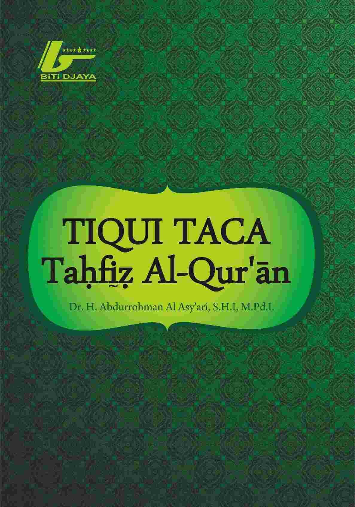Tiqui Taca Tahfiz Al Quran